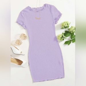 Lilac Bodycon Dress